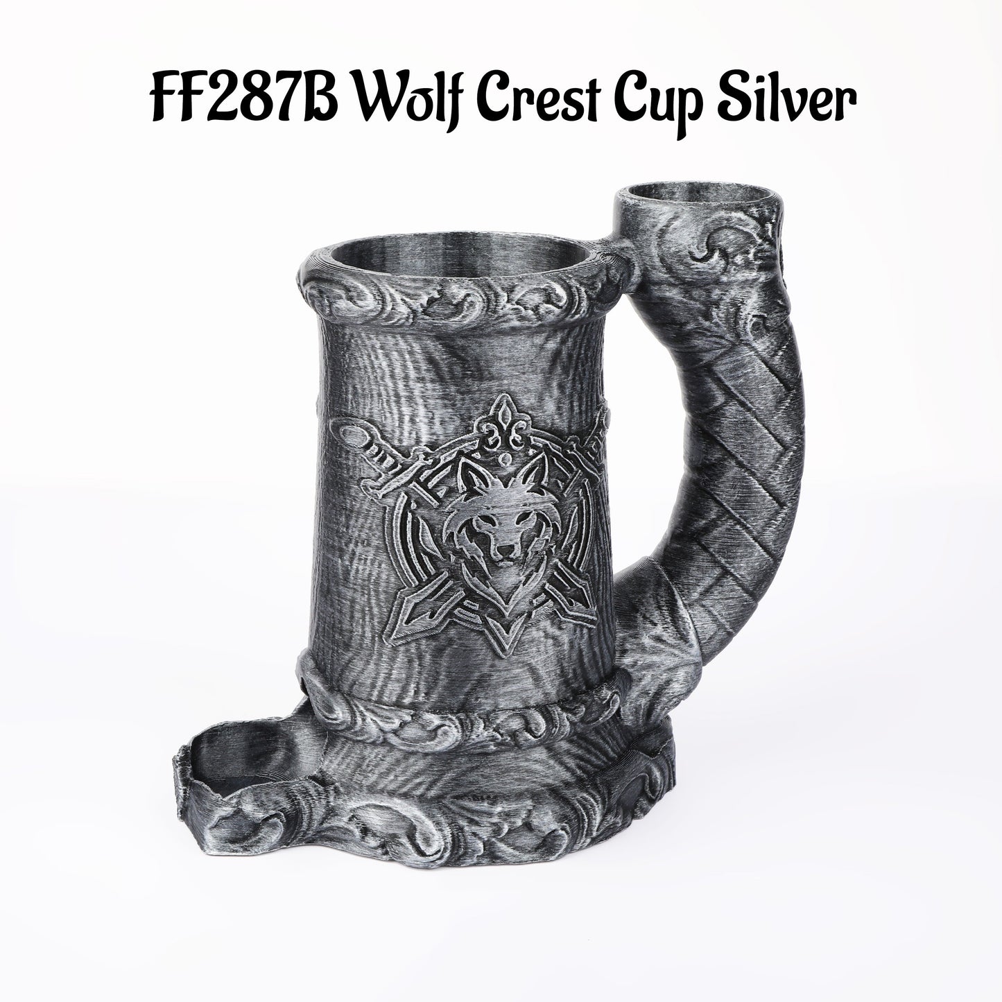 Wolf Crest Mug Dice Tower