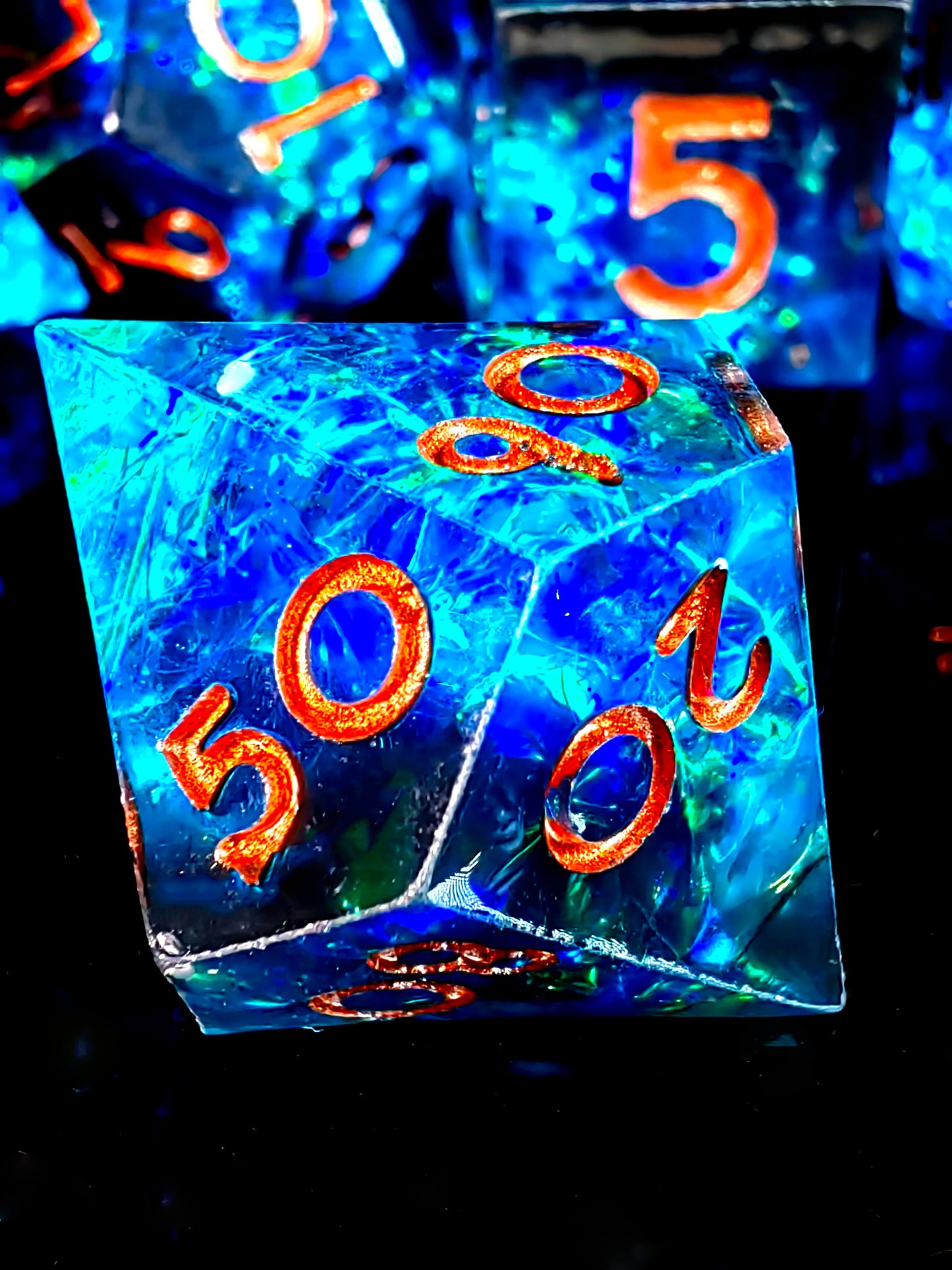 Galactic Magic - 7 Piece Sharp Edge Dice Set