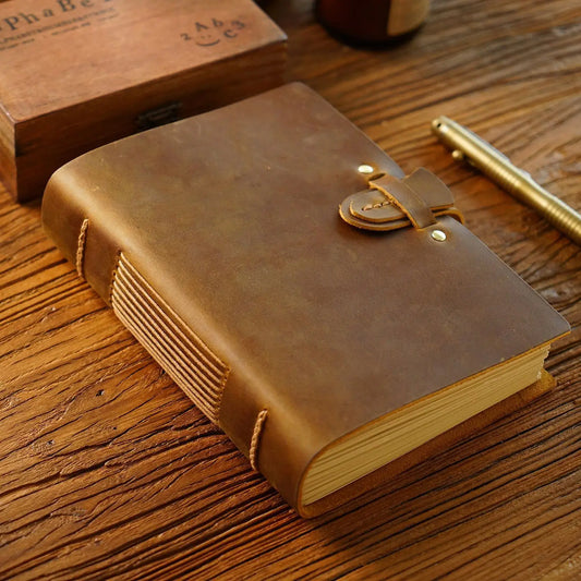 Vintage Handmade Notebook - 400 pages