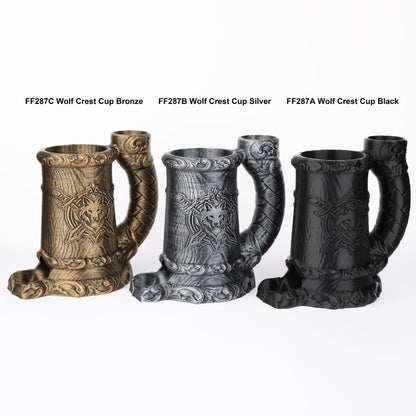 Wolf Crest Mug Dice Tower