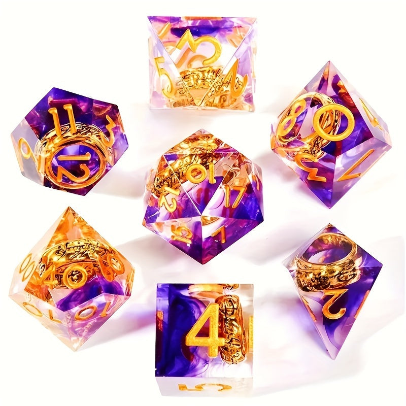 One Ring Dice Set - 7 Pieces