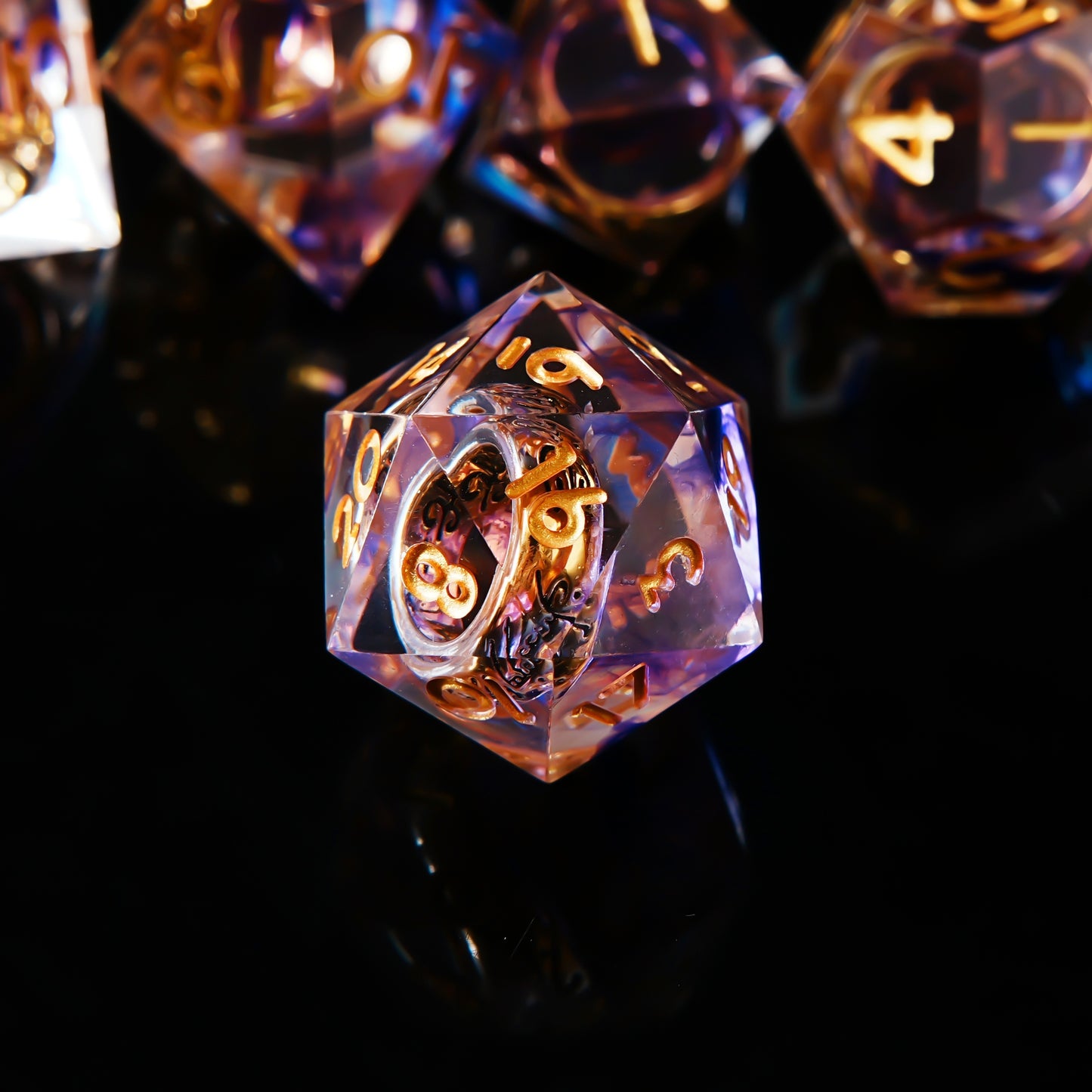 One Ring Dice Set - 7 Pieces