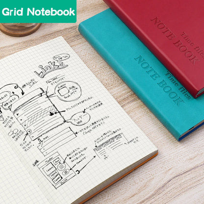 A5 Grid Notebook - 264 Pages