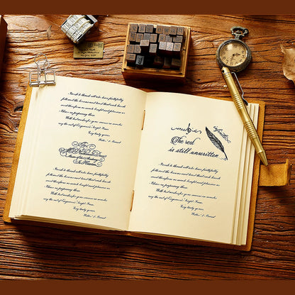 Vintage Handmade Notebook - 400 pages