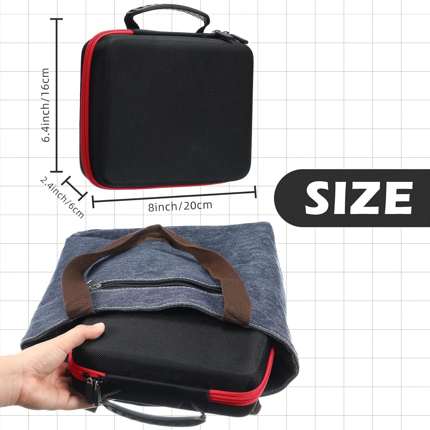 Hard Dice Case - 70 piece / 10 Set