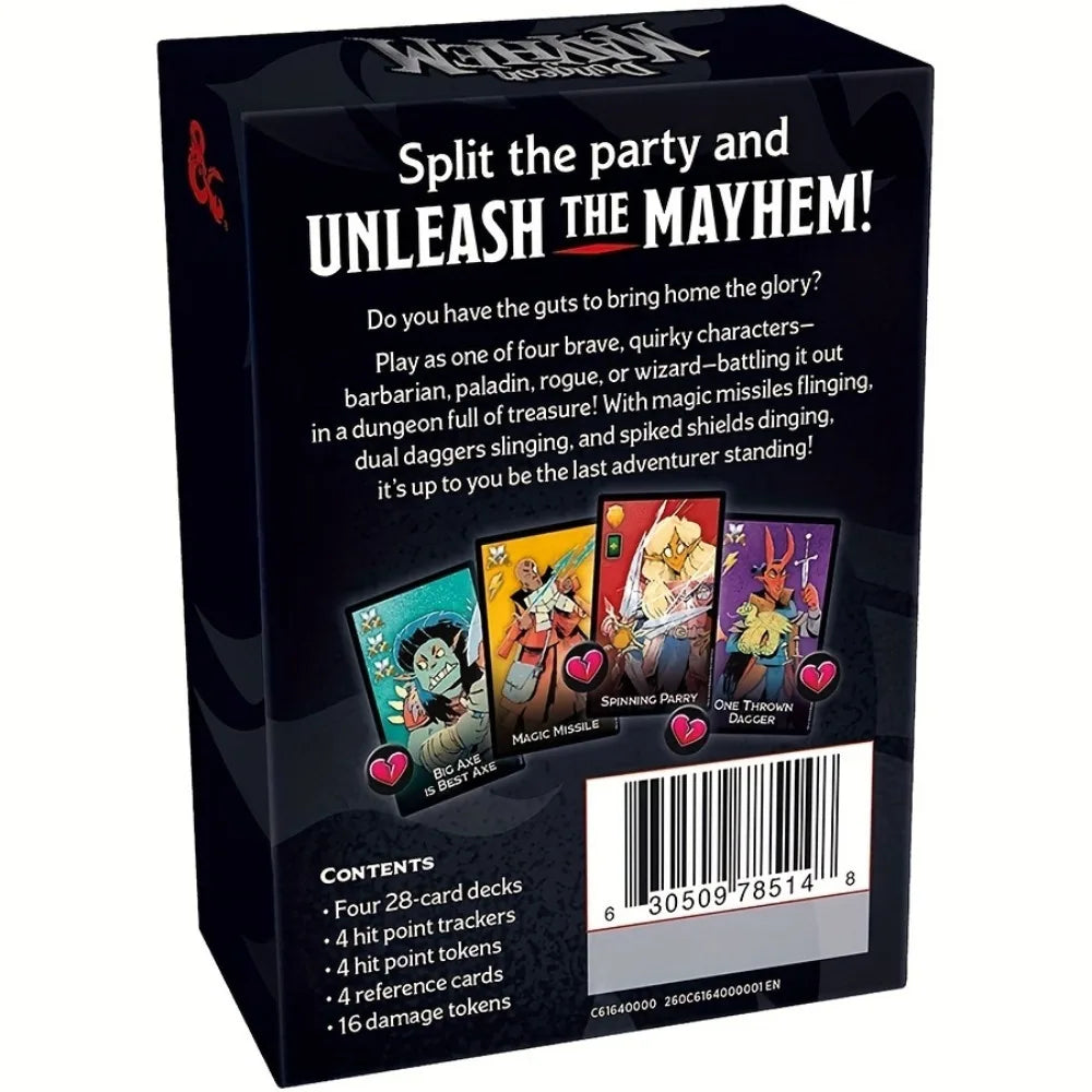 Dungeon Mayhem Card Game