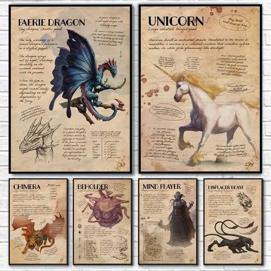Dungeons & Dragons - Wall Art