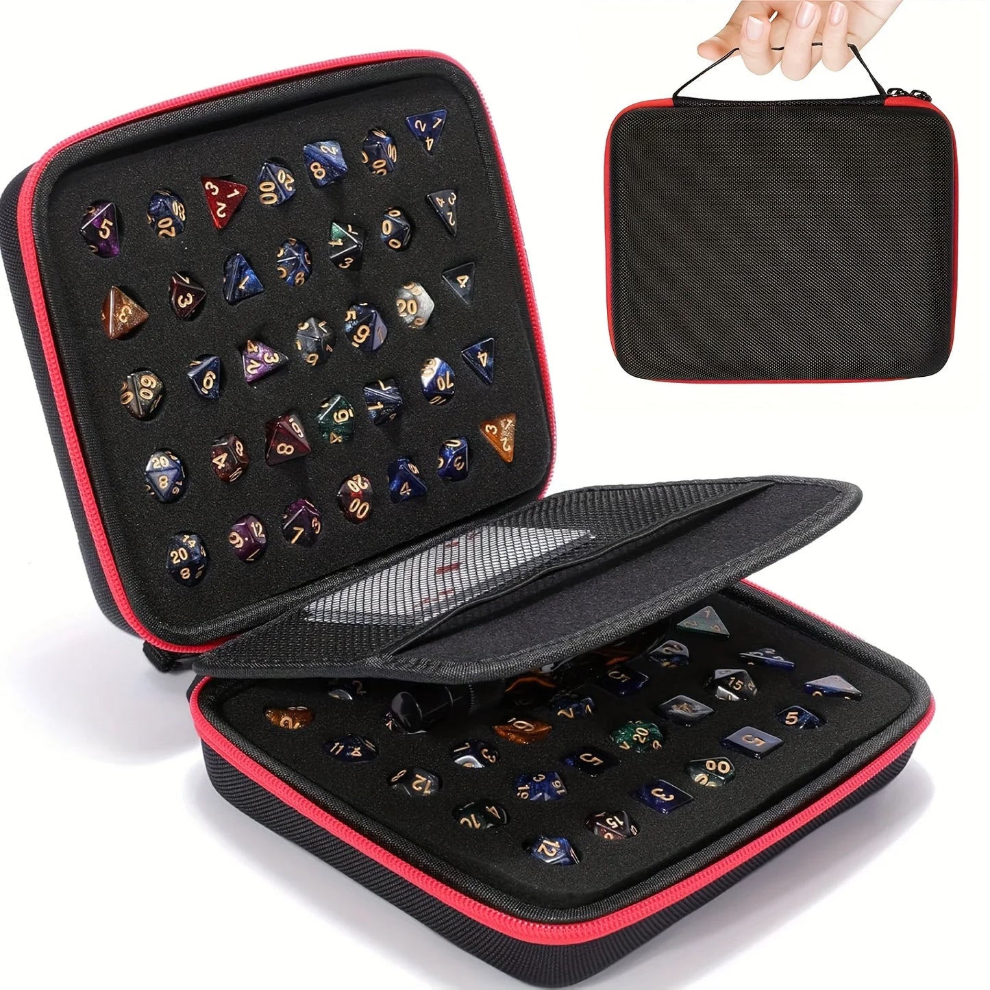 Hard Dice Case - 70 piece / 10 Set