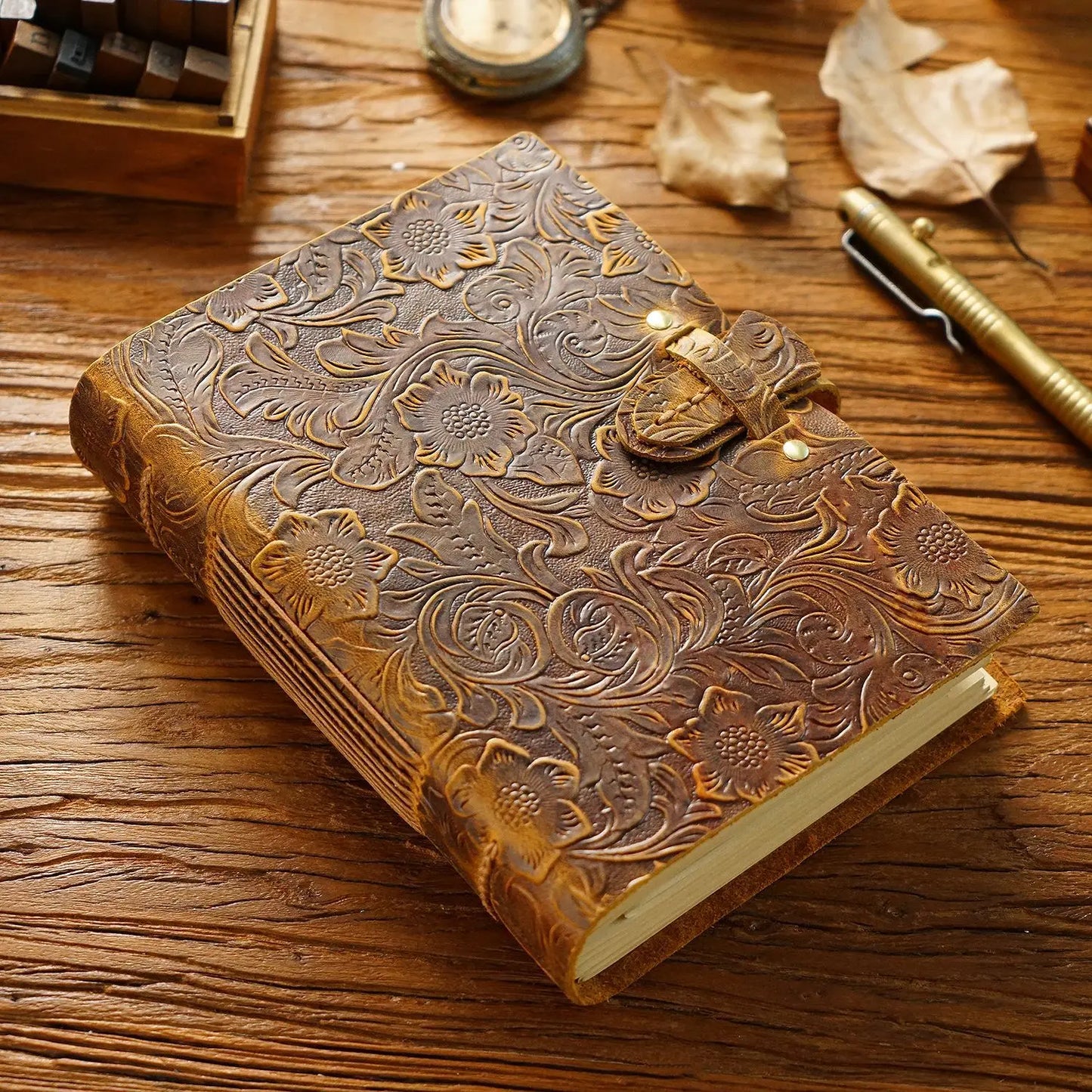 Vintage Handmade Notebook - 400 pages