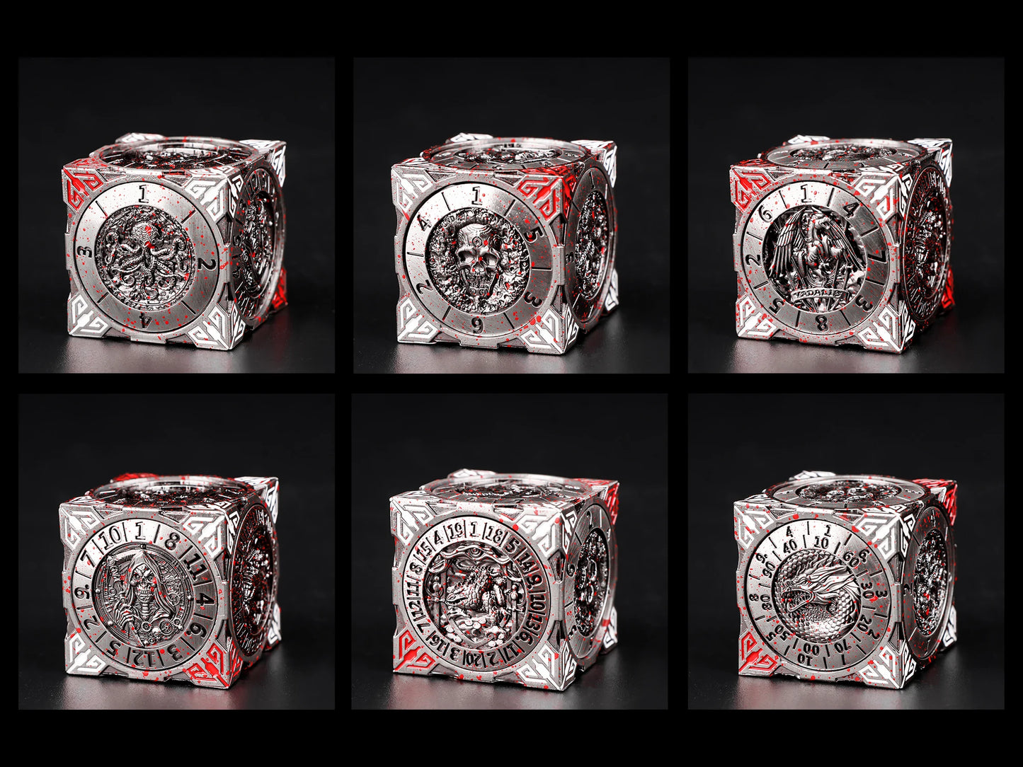 Metal Gyro Dice