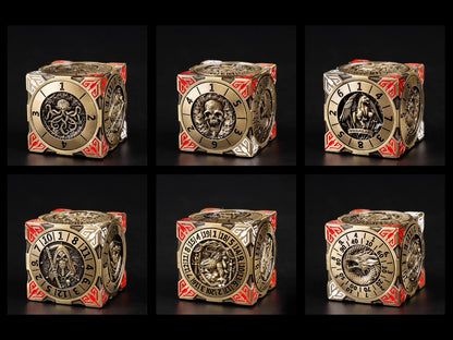 Metal Gyro Dice