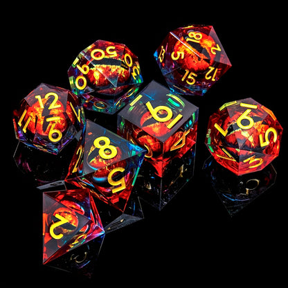 Dragon Eye Liquid Core Dice Set