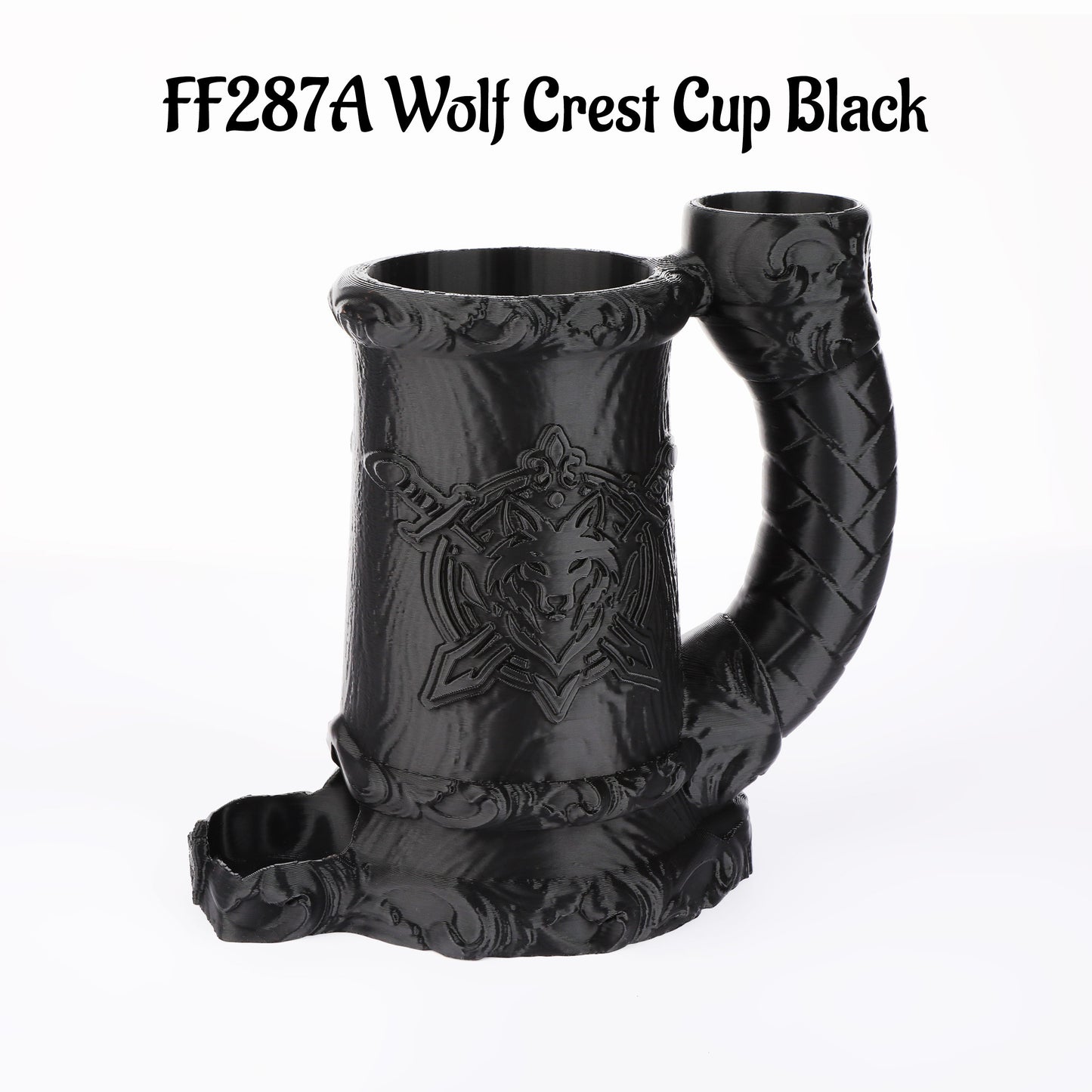 Wolf Crest Mug Dice Tower