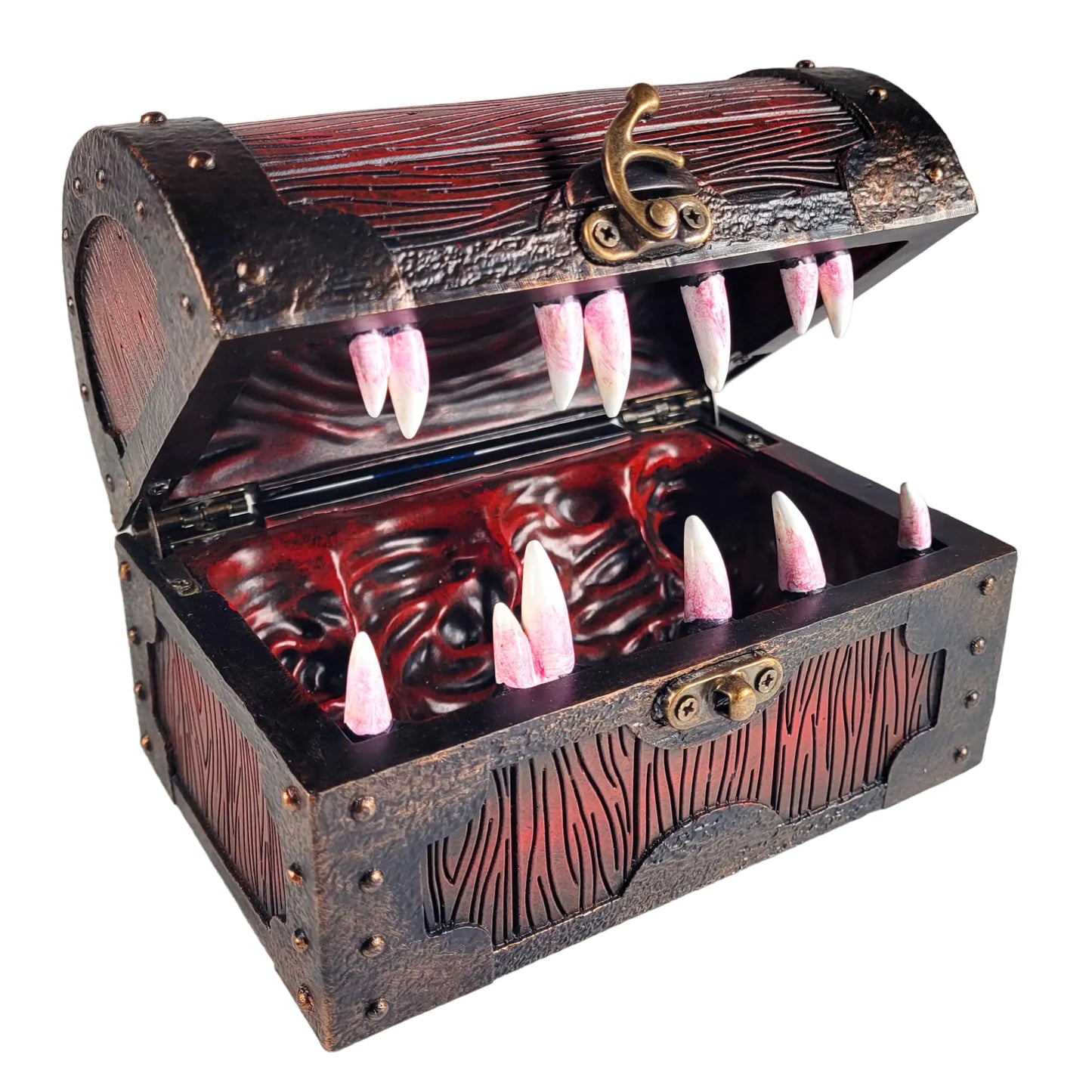 Mimic Chest Dice Storage Box